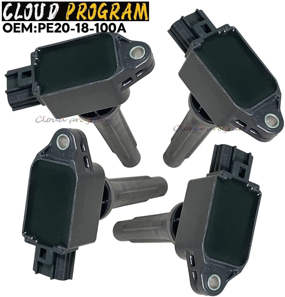 ya 4 8.24 baidi Ignition Coil PE20-18-100A For 2013-2017 for Mazda 3 6 CX-3 CX-5 CX-9 2.0 2.5 4 PCS