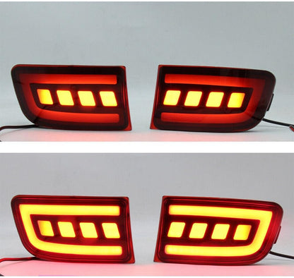 ya 10 9.16 zhengce Red LED Rear Bumper Brake Light Lamp for Toyota for Land Cruiser Prado 2002