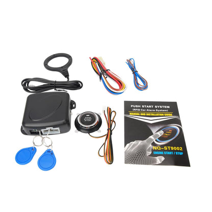 ya 3 8.24 baidi Car Engine Button keyless Entry Start Stop Fixed Alarm System 