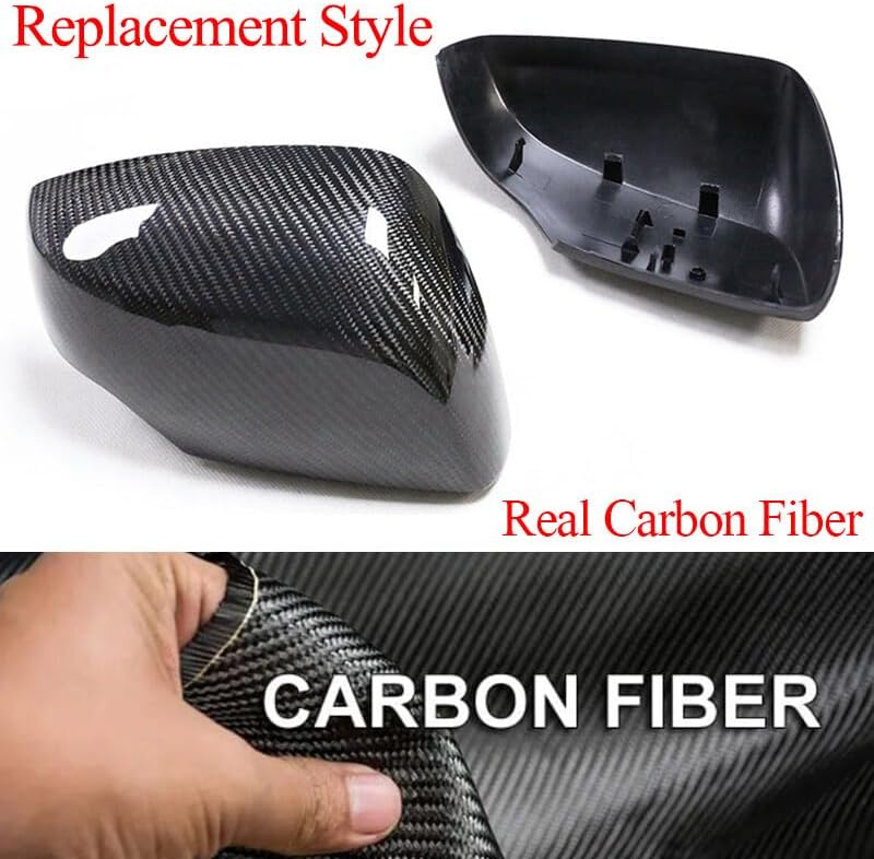 ya 11 9.14 baidifor Subaru XV Legacy for Forester Outback 2013-18 Carbon Fiber Car Side Mirror Cover