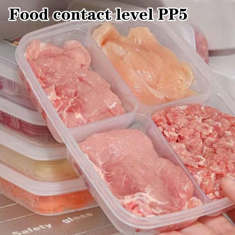 ya 14 9.20 baidi Food Stora Container Plastic Kitchen Refrigerator Box Multigrain Stora T-wq-2