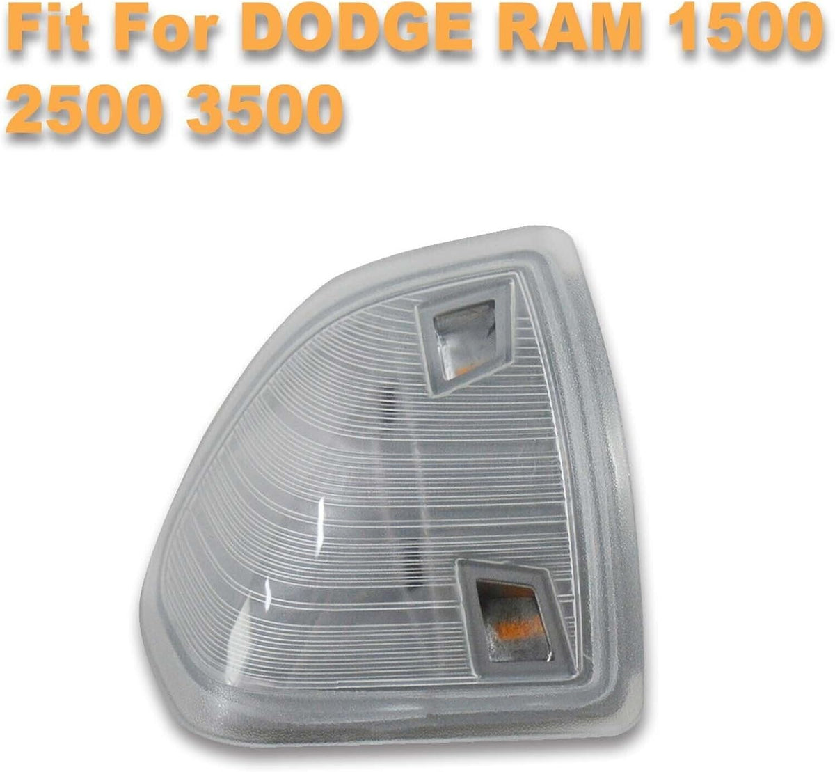 ya 11 9.14 baidiLeft Amber LED Side Mirror Turn Signal Light Clear for Dodge for Ram 1500 2500 3500