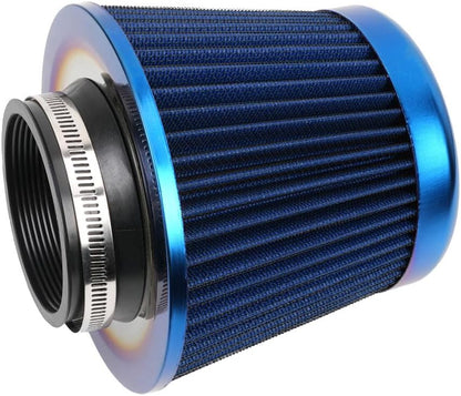 ya 13 9.15 baidi NEW 3 76mm Inlet High Flow Air Filter Cold Air Intake Dry Cone Replacement