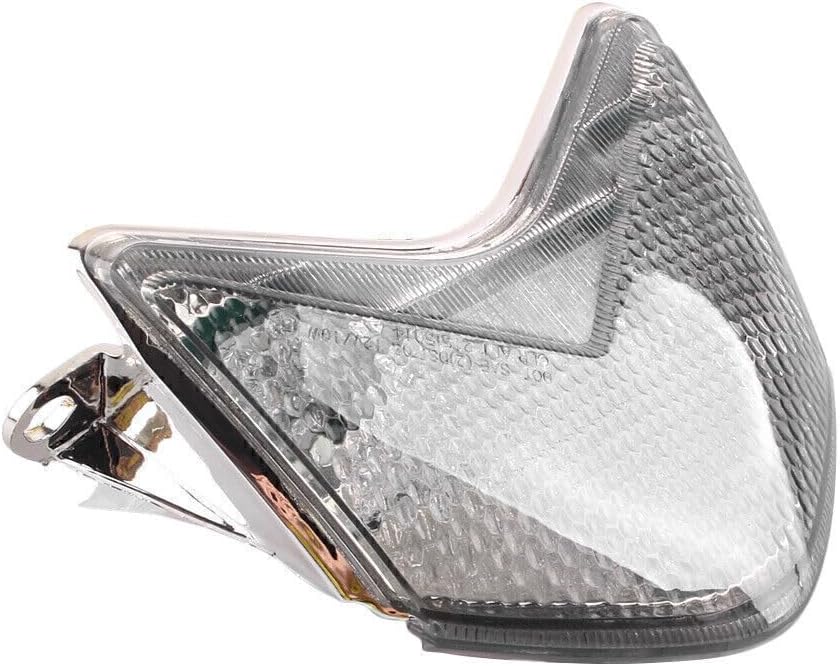 ya 4 8.8.2 Smoke Rear Tail Light Brake Lamp Turn Signal for Kawasaki ZX-10R 06-07 ZX-6R 636