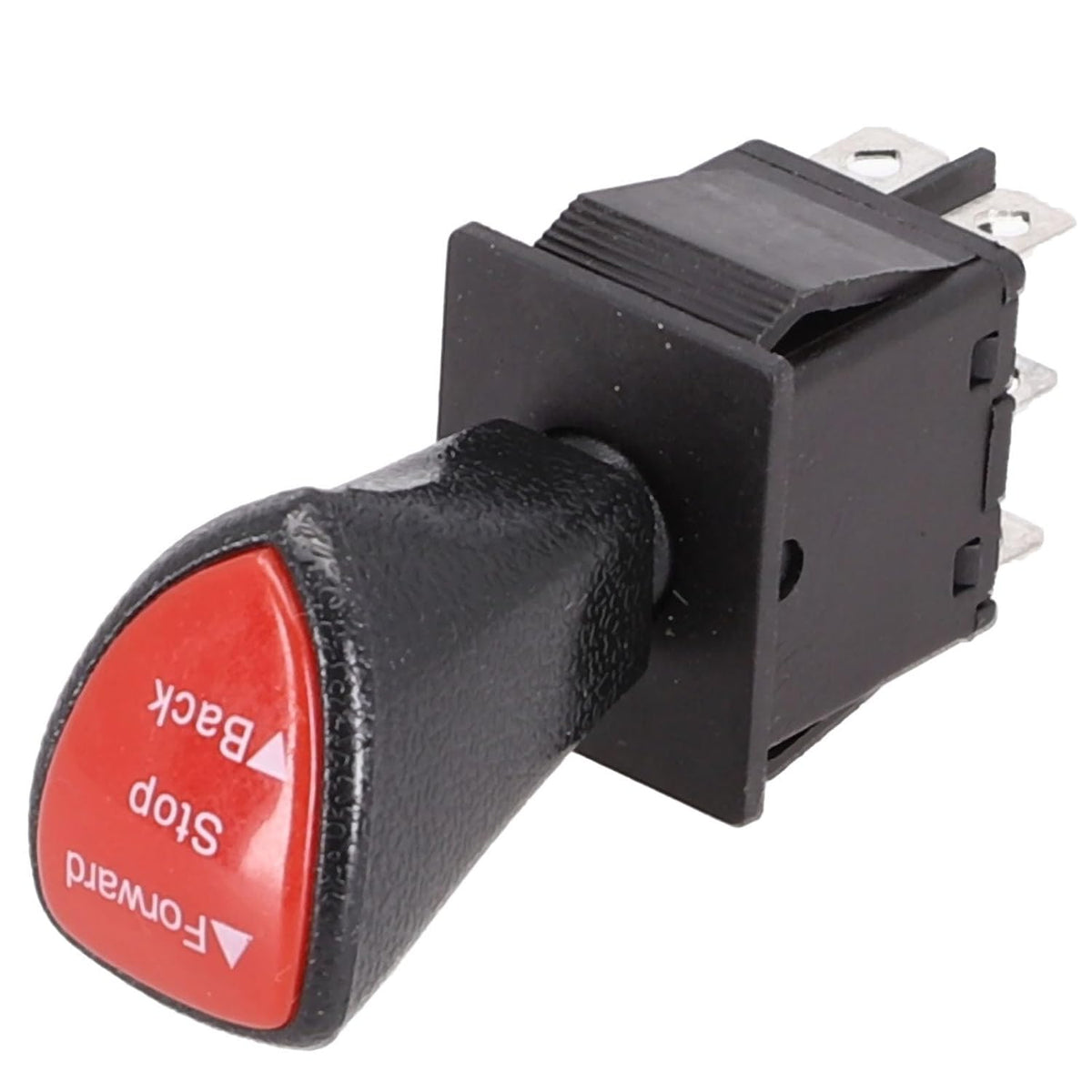 ya 23 10.7 baidi Slide Rocker Switch 6 Pin Black DPDT Latching Plastic+Metal Replacement