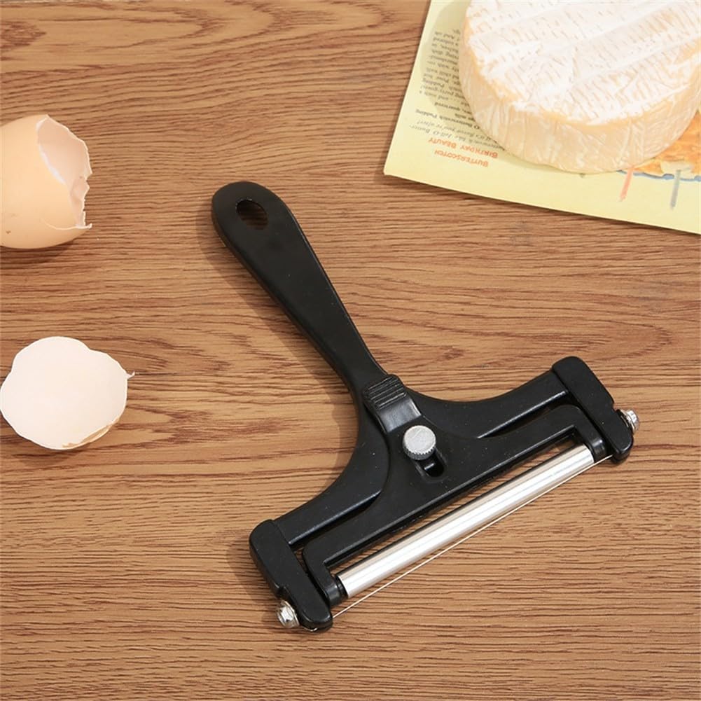 ya 14 9.20 baidi Aluminum Cheese Cutter Adjustable Thickness with 4 Stainless Steel Wire Blades-1