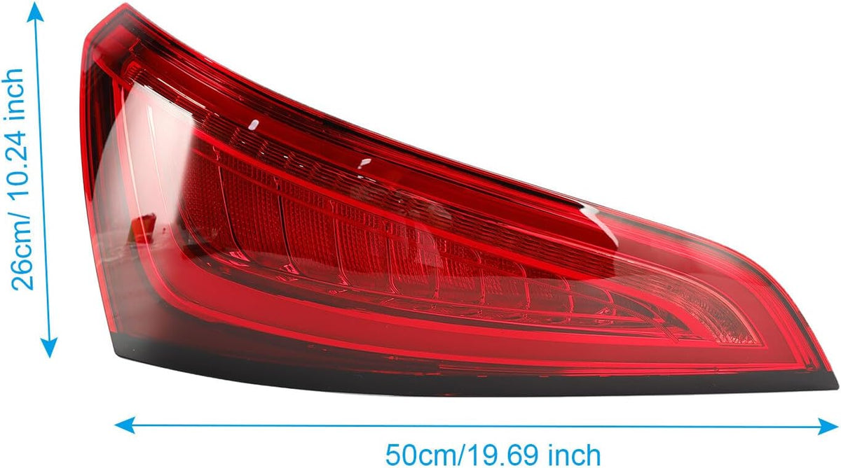 ya 10 9.16 zhengce Left Rear Tail Light Lamp 8R0945093C LED Fit for Audi Q5 8R 2014-2016