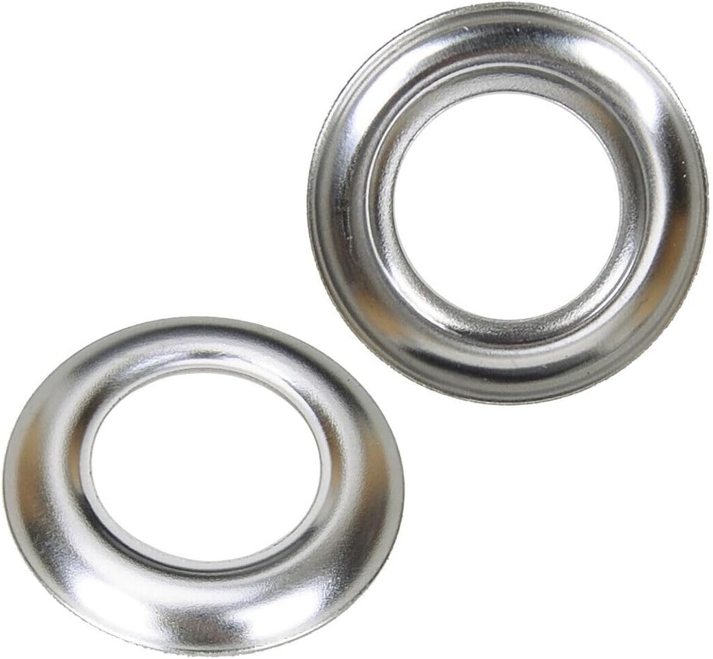 ya 4 8.14 50 Pack 3/4 Inch Round Chrome Bezel Fits Truck Trailer LED Marker Light Covers po @