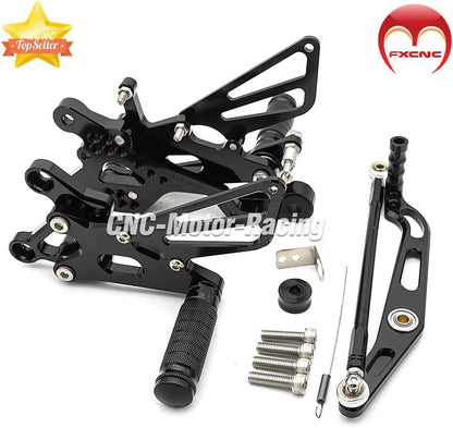 ya 5 8.10 Suitable for YZF R6 R6S 2006-2018 2019 2020 CNC Gear footrest Foot Pedal Shifter