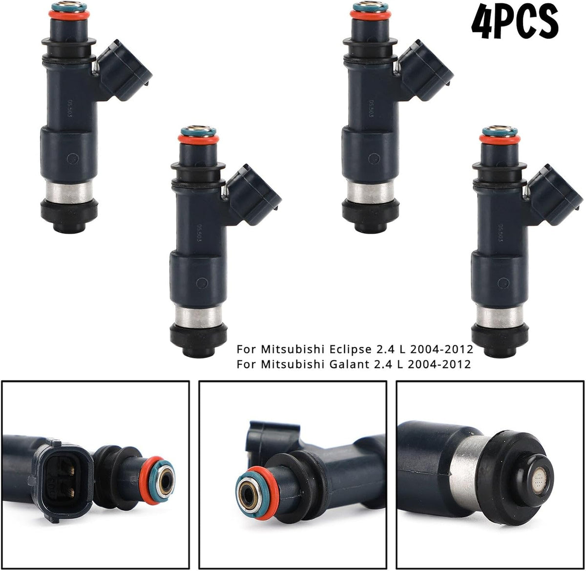 ya 14 9.20 zhengce 4PCS Fuel Injectors for Galant Eclipse 2.4L 2004-2012. 195500-0281-1