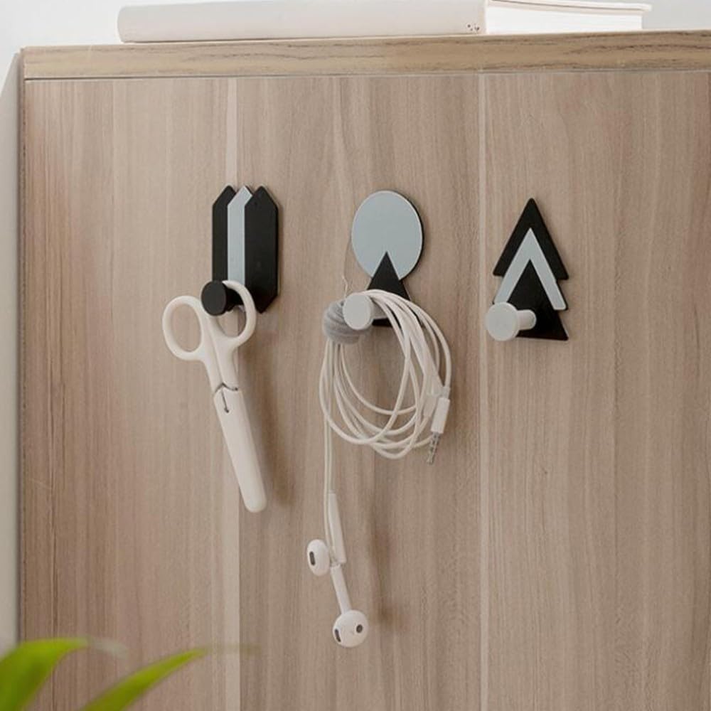 ya 26 10.21 baidi 4 Pcs Towel Hook Door Coat Hanger Hooks for Hanging Kitchen Wall