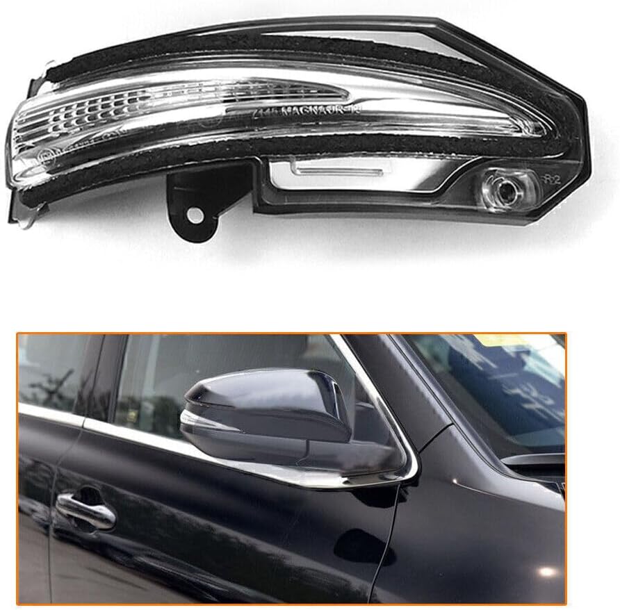 ya 6 8.14 1x Right Side Rearview Mirror Turn Signal Light Fit for Toyota RAV4 2013-2017
