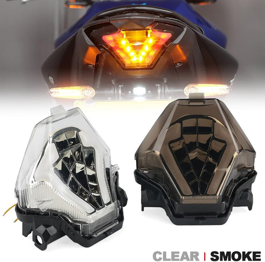 ya 4 8.14 Integrated LED Tail Brake Light Turn Signal Blinker for Yamaha YZF R25 YZF R3