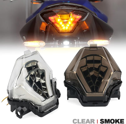 ya 4 8.24 baidi Integrated LED Tail Brake Light Turn Signal for Yamaha FZ-07 MT-07 MT-25 MT-03