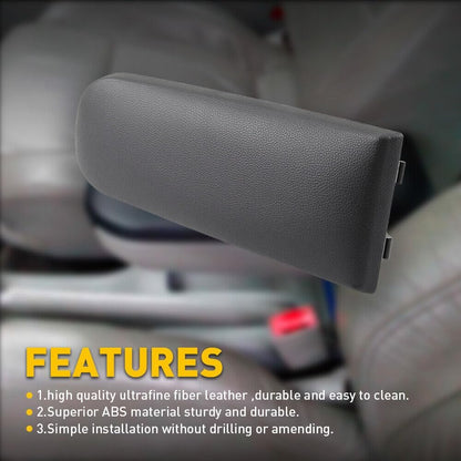 ya 4 8.14 for VW for Jetta Beetle 1999-2009 Black PU Leather Center Console Armrest Cover Lid