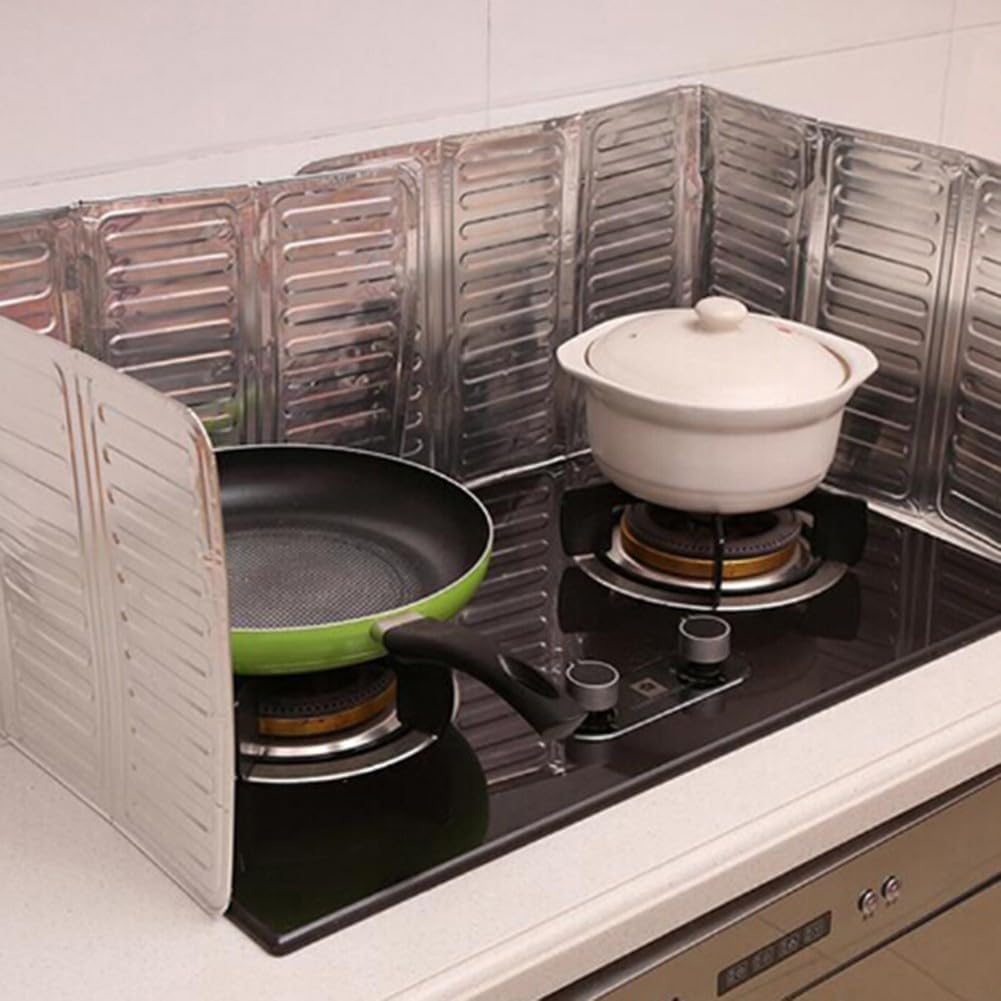 ya 14 9.20 baidi Foil Kitchen Cooking Oil Splash Guards Gas Stove Removal Scald Proof Board AU-1