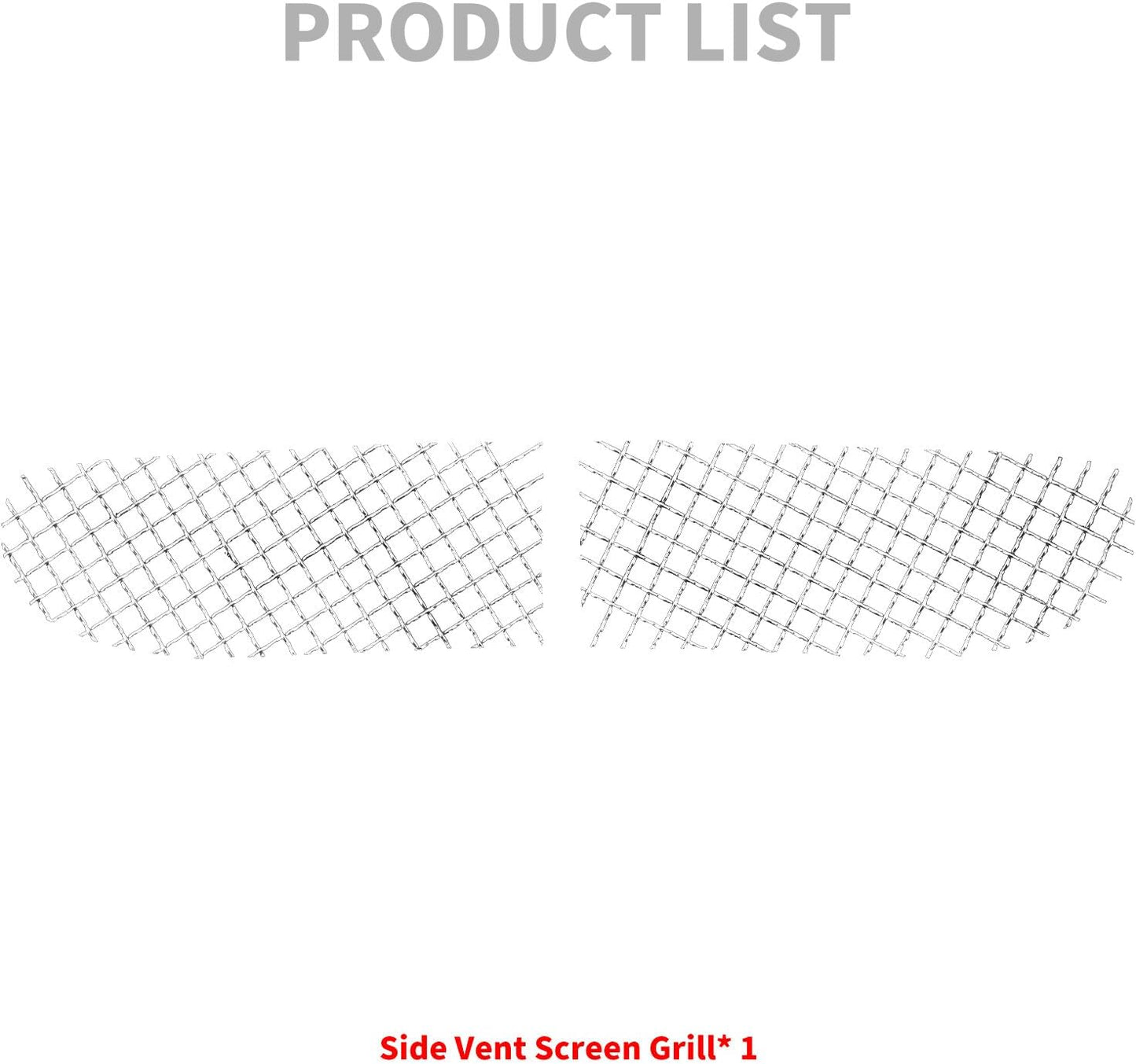 ya 7 8.24 baidi Honeycomb Mesh Fairing Vent Screen Grill for Harley Electra Street Glide 14-2023