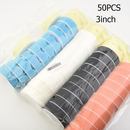 ya 13 9.15 baidi 50 X 3 Inch/75mm Polishing Sponge Flat Wave Pads Discs Car Cleaning Waxing Tools