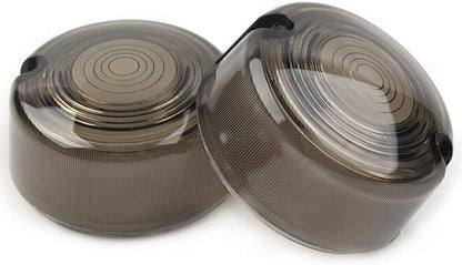 ya 4 8.8.2 SmokenTurn Signal Lens Cover for Harley Dyna FXD FXR Sportster XLH 883 1200 FXST