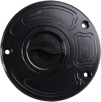 ya 4 8.8.2 for Kawasaki Z1000 2003-2006 & ZZR1200 2002-2005 Billet Gas Fuel Tank Cap Black