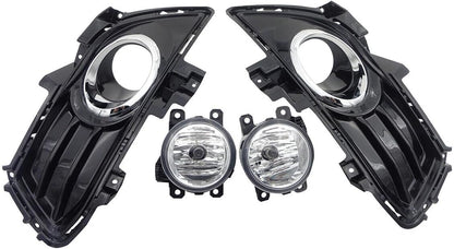 ya 7 8.24 baidi BUMPER CLEAR FOG LIGHT DRIVING LAMP W/COVER Fit for Ford Fusion/Mondeo 2013-2016