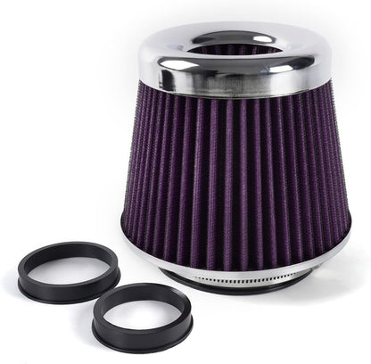 ya 13 9.15 baidi Purple High Flow Per for MAN ce Cold Air Intake Air Filter 3/3.5/4 Inlet 5 Tall