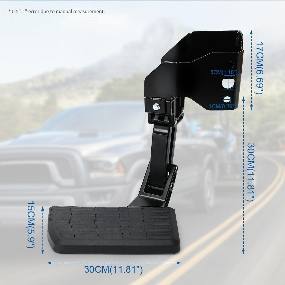 ya 28 10.13 zhengce 75306-01A Rear Bumper Side Bed Step Pedal For 2009-2022 for Ram 1500 250