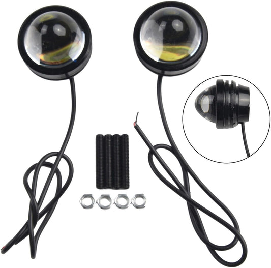 ya 4 8.8 Suitable for durable fog lamp daytime running lamp LED projector white 1 pair 12V-24V 2PCS