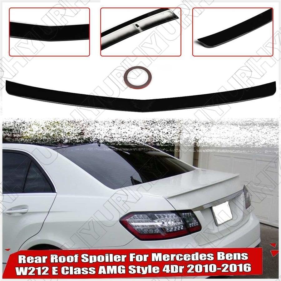 ya 6 8.24 baidi Glossy Black Rear Trunk ABS Spoiler Wing For 2010-16 for Mercedes-Benz W212 A Style