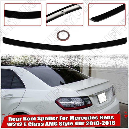 ya 6 8.24 baidi Glossy Black Rear Trunk ABS Spoiler Wing For 2010-16 for Mercedes-Benz W212 A Style