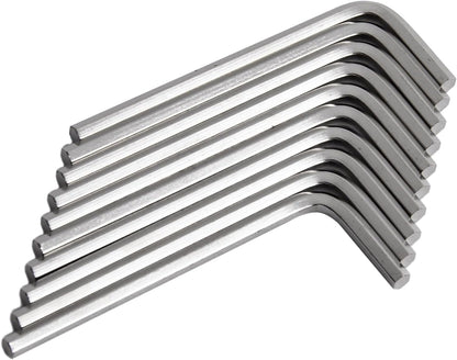 ya 14 9.20 baidi 10pcs L type Hex Wrench Key Wrench Set A Must have for Any DIY Enthusiast-2