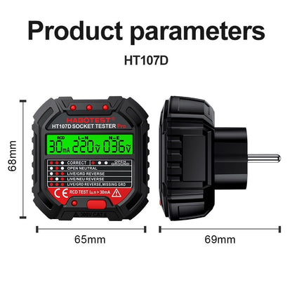 ya 16 10.20 baidi Outlet Tester Socket Tester Automatic Electric Circuit Polarity Voltage Detector