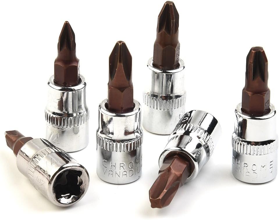 ya 14 9.20 baidi Bit Screwdriver Bit 38mm 6.35mm / 1/4 Chrome Vanadium Steel Drive PH1-1