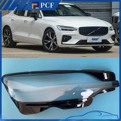 ya 4 8.14 Suitable for Volvo S60 19-2023 Transparent headlight lens headlight housing protective cover + glue right side 