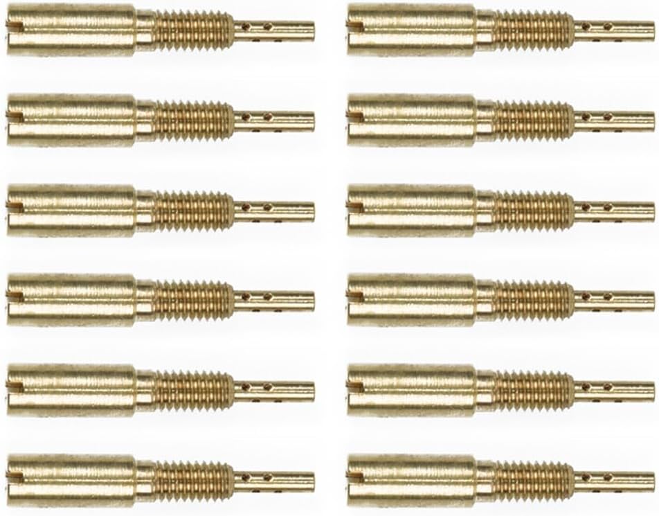 ya 2 8.15 12pcs/set For Pilot Jets Slow Jet 10 37.5 Sub injector Fit For Mikuni Carb VM28