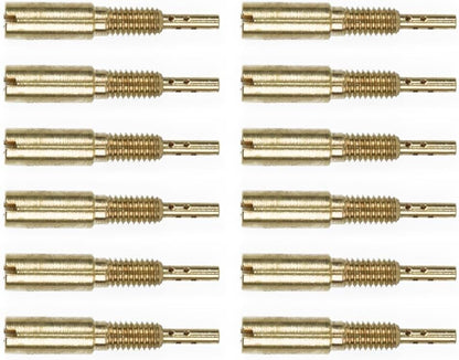ya 2 8.15 12pcs/set For Pilot Jets Slow Jet 10 37.5 Sub injector Fit For Mikuni Carb VM28