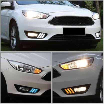 ya 4 8.8 2 LED Daytime Running Lights DRL Fits for Ford Focus 2015-2016