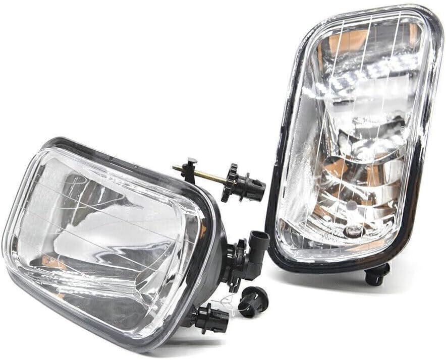 ya 4 8.10 PAIR Front Fog Light Lamps Clear Lens for Dodge for Ram 1500 2500 3500 2009-2012