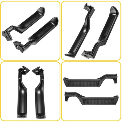 ya 10 9.16 baidi Black Metal Inside Door Handles Pair LH RH for 87-96 for Ford F150 F250 F350 Truck