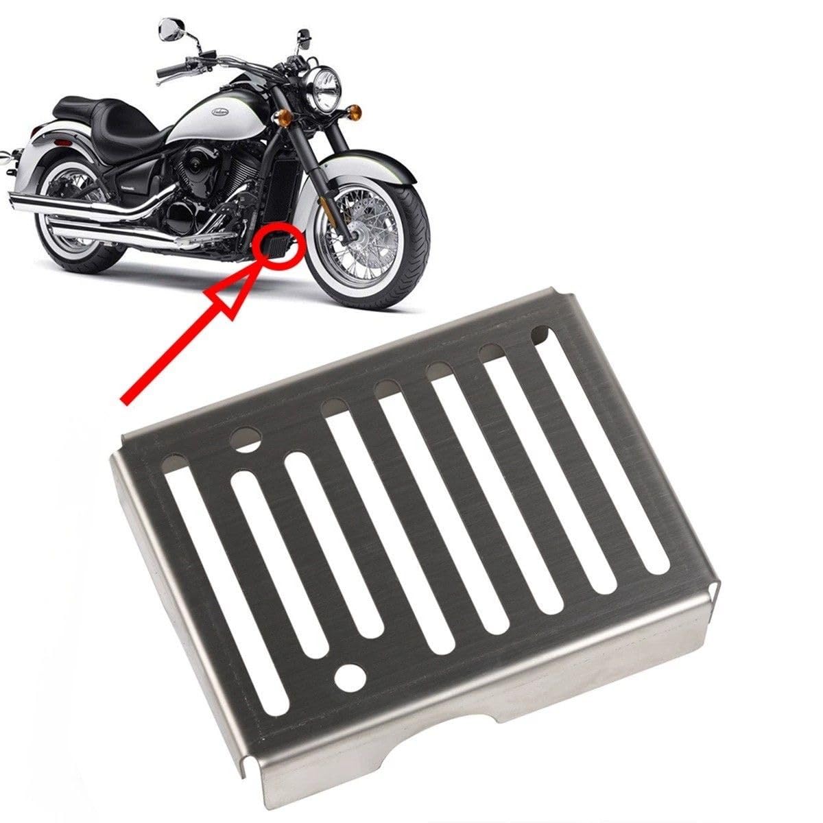 ya 6 8.14 for Kawasaki Vulcan VN900 Custom 2006-16 Blade Polished Rectifier Grill Cover
