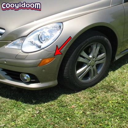 ya 11 9.14 baidifor Mercedes-benz W251 R320 R350 Pair Front Bumper Turn Signal Indicator Lamp