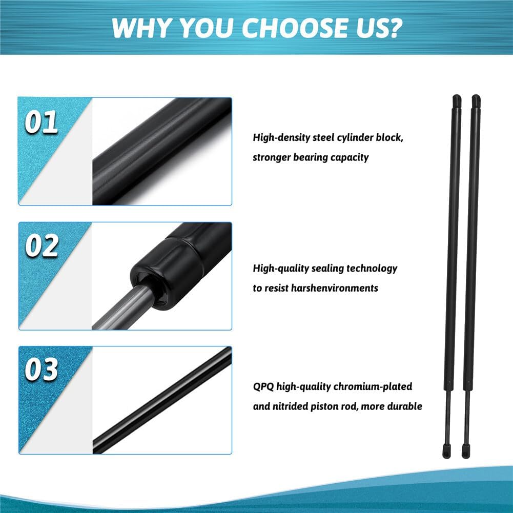 ya 10 9.16 baidi for Ford Ranger Tonneau Rear Cover Lift Supports AVM 4570 500302 2002-2007