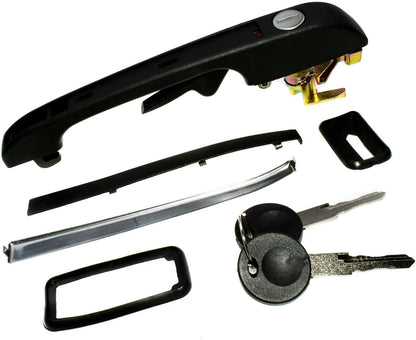 ya 2 8.15 Front Passenger Door Handle/w Key for VW for Golf for Jetta Rabbit Scirocco