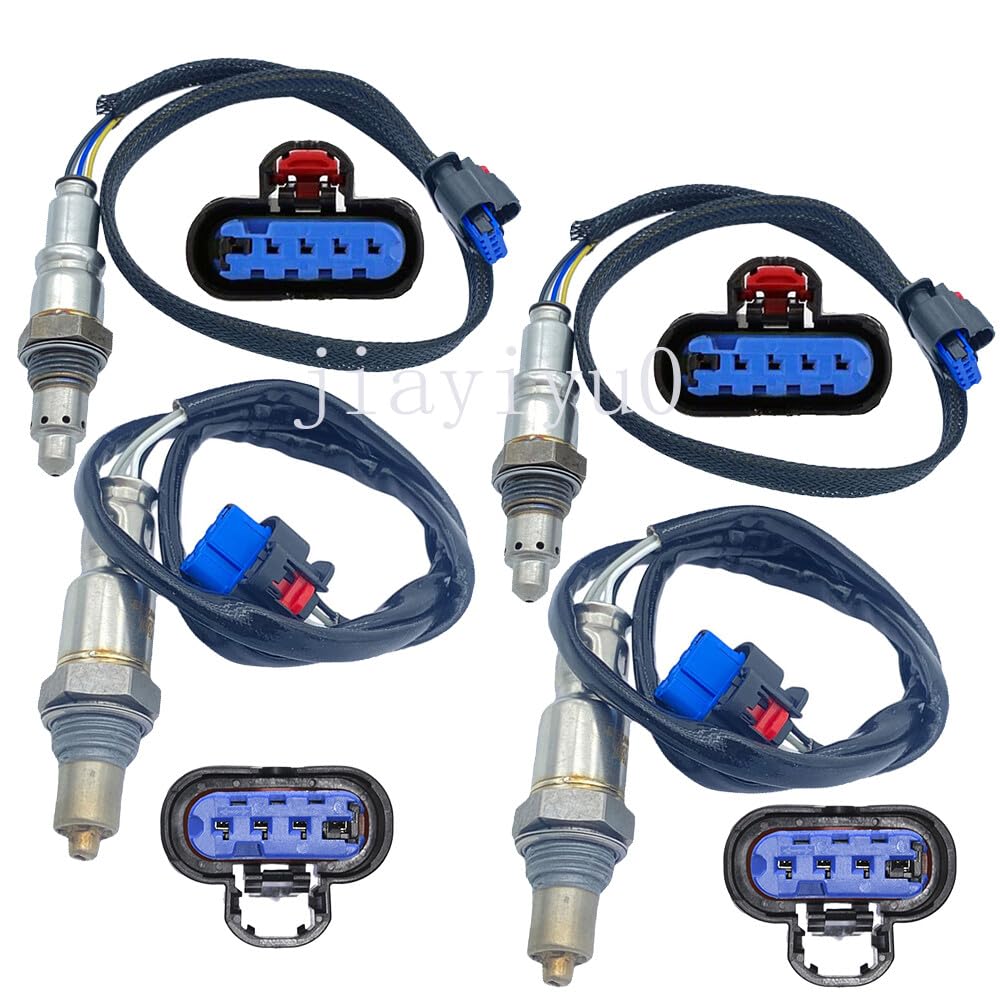 ya 4 8.8 4pcs Oxygen O2 Sensor 1&2 for 2018 2019 2020 for Ford F-150 3.3L Upstream+Downstream
