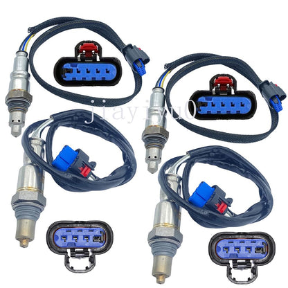 ya 4 8.8 4pcs Oxygen O2 Sensor 1&2 for 2018 2019 2020 for Ford F-150 3.3L Upstream+Downstream