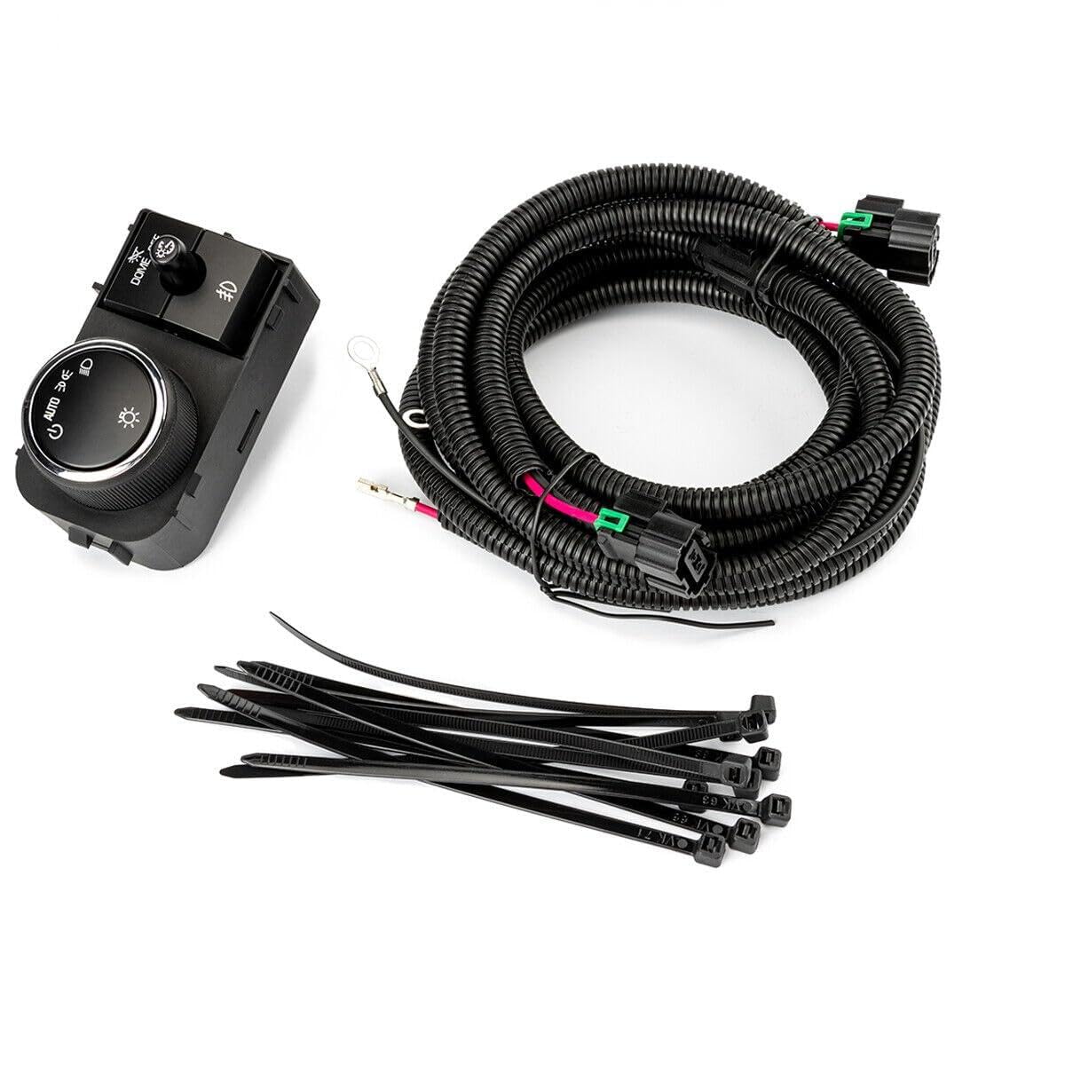 ya 4 8.8 Fog Light Wiring Harness and Switch for Chevrolet Silverado 2007-2014 GMC Sierra 07-13