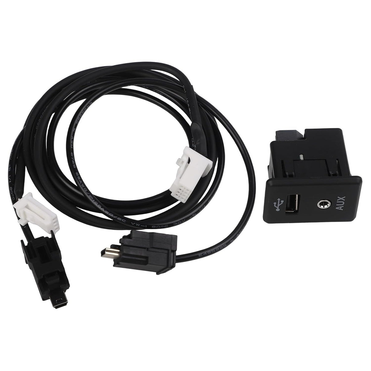 ya 23 10.7 baidi AUX Interface Cable for for Nissan 2013 2019 with USB Extension for Convenience