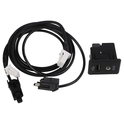 ya 23 10.7 baidi AUX Interface Cable for for Nissan 2013 2019 with USB Extension for Convenience