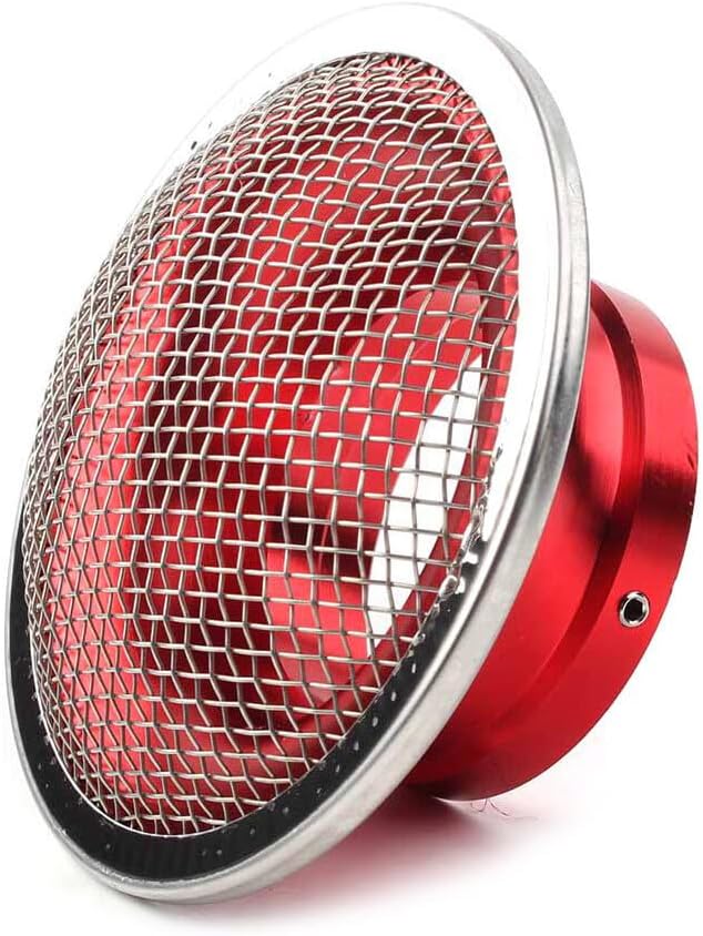 ya 13 9.15 baidi 55mm Velocity Stack Air Filter Wind Horn Cup With Net For 32/34mm Carbureto