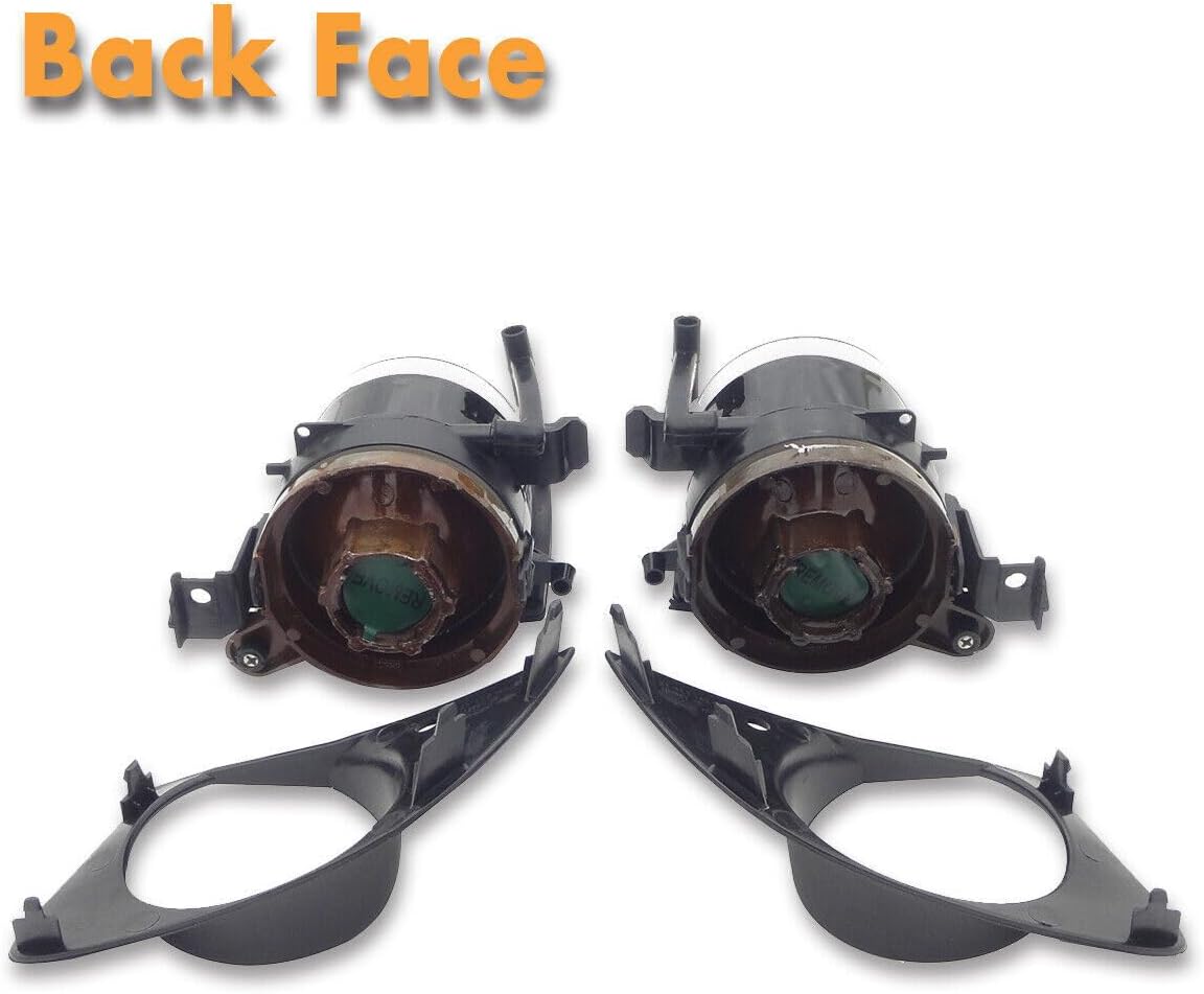 ya 10 9.16 zhengce 1Set Front Bumper Fog Driving Light Lamps w/Covers for BMW 7SERIES E66 2005